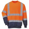 Sudadera bicolor a/v portwest b306