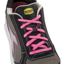 zapatilla diadora run net airbox low s3s en ahumado/plata/rosa