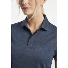 polo mujer tenson txlite melange 465018061 en azul marino oscuro