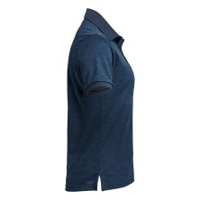 polo mujer tenson txlite melange 465018061 en azul marino oscuro