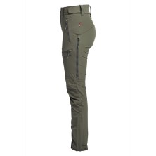 pantalón para mujer tenson txlite flex 465018063 en verde oliva oscuro
