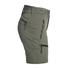 bermuda para mujer tenson txlite flex 465018065 en verde oliva oscuro