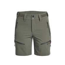 bermuda para mujer tenson txlite flex 465018065 en verde oliva oscuro