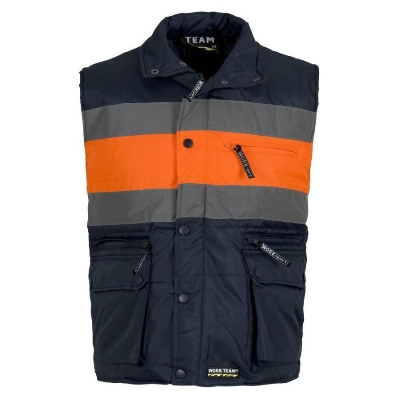 Chaleco acolchado workteam s4032