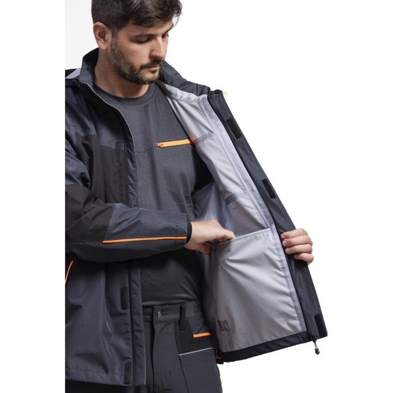Cazadora impermeable workteam wf3058