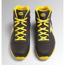 bota diadora glove mds mid s3s en negro