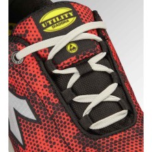 zapatilla diadora shark stable impact s1ps en negro/rojo