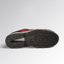 zapatilla diadora shark stable impact s1ps en negro/rojo