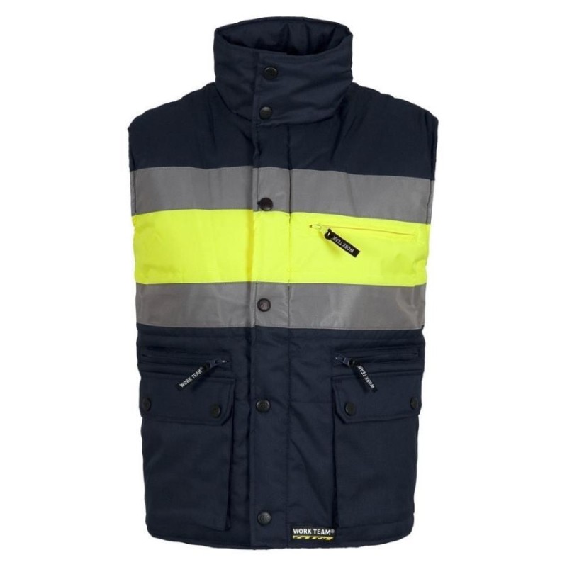 Chaleco acolchado workteam s4032