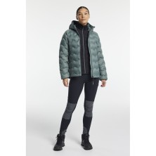 parka de mujer tenson txlite shibui 465017960 en verde grisáceo