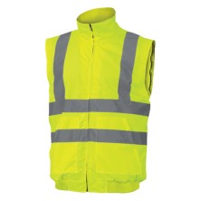 cortavientos a.v. delta plus reno hv en amarillo fluor