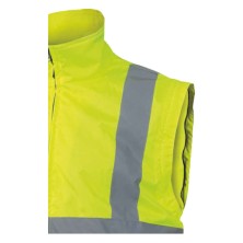 cortavientos a.v. delta plus reno hv en amarillo fluor