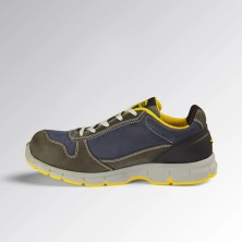 zapatilla diadora run low s3s en gris/azul