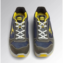 zapatilla diadora run low s3s en gris/azul