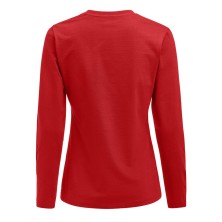 camiseta m/l mujer printer pro 2264035 en rojo