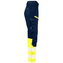 pantalón a.v. mujer projob 646538 en amarillo/marino