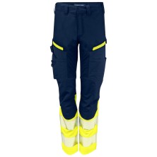 pantalón a.v. mujer projob 646538 en amarillo/marino