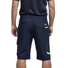 bermuda workteam future wf3017 en marino/negro/amarillo fluor
