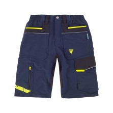 bermuda workteam future wf3017 en marino/negro/amarillo fluor