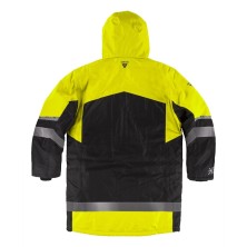 parka a.v. workteam c7010 en negro/amarillo a.v.