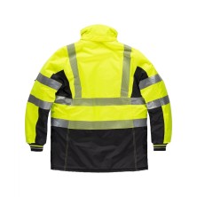 parka a.v. workteam c3515 en amarillo a.v./negro