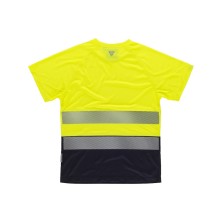 camiseta a.v. workteam c3975 en amarillo a.v./marino