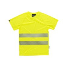 camiseta a.v. workteam c3970 en amarillo a.v.