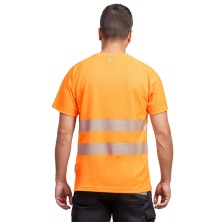 camiseta a.v. workteam c3970 en naranja a.v.