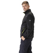 chaqueta softshel workteam s7835 en negro