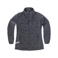 chaqueta de mujer workteam s7815 en gris