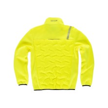 chaqueta softshel workteam s7835 en amarillo fluor