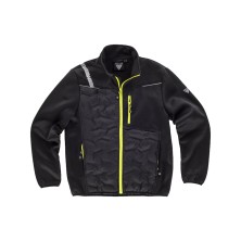 chaqueta softshel workteam s7835 en negro