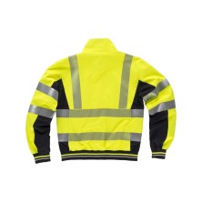 chaqueta softshell a.v. workteam c3595 en amarillo a.v./negro