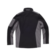 chaqueta softshell workteam s7825 en negro/gris