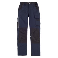 pantalón workteam b4042 en marino/negro