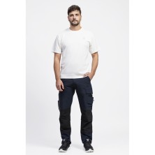 pantalón workteam b4042 en marino/negro