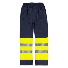 pantalón a.v. workteam b1495 en marino/amarillo a.v.