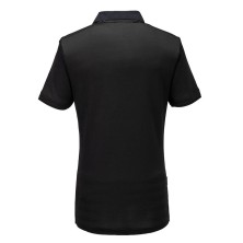 polo portwest eco t722 en negro