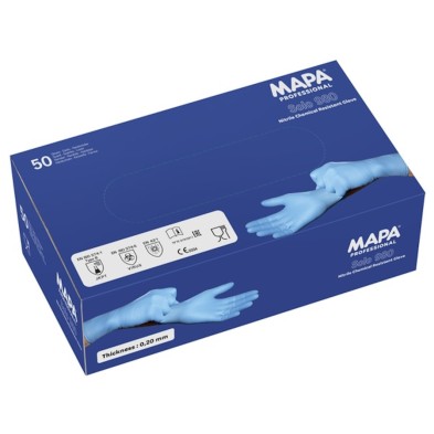 Guante Desechable Nitrilo Mapa Solo 980
