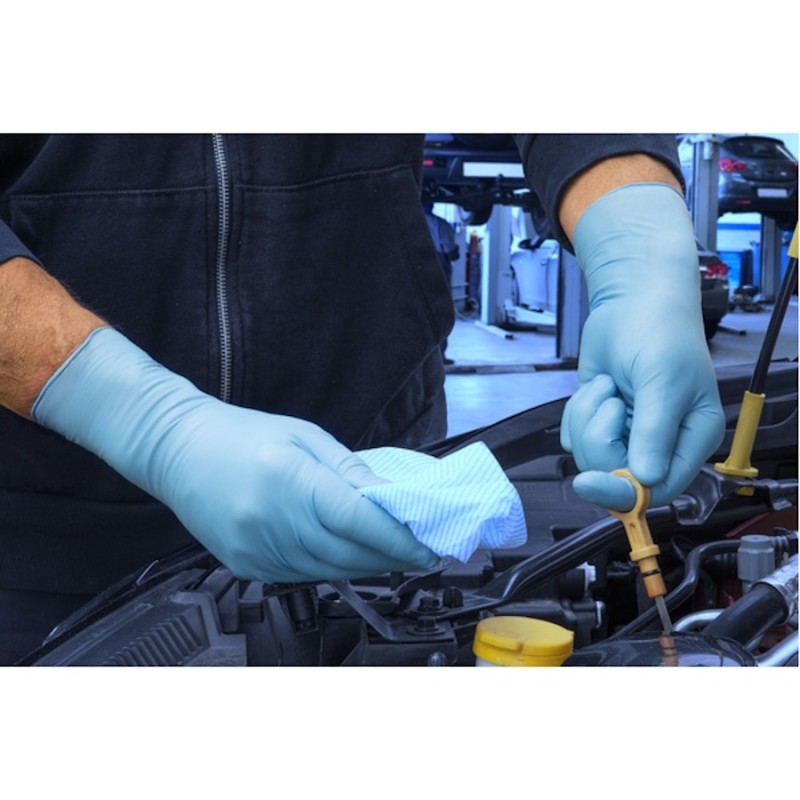 Guante desechable nitrilo mapa solo 980