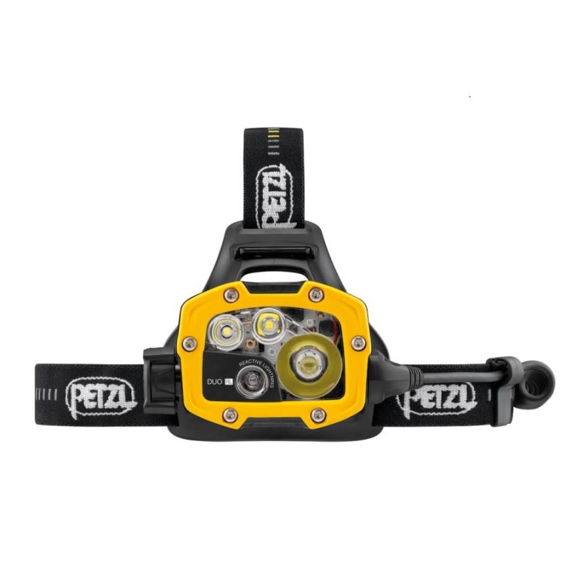 Linterna frontal petzl duo rl ultrapotente