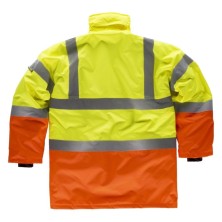 parka a.v. workteam c3716 en amarillo/naranja