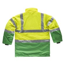 parka a.v. workteam c3711 en amarillo/verde