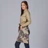 Delantal corto garys flores 100043
