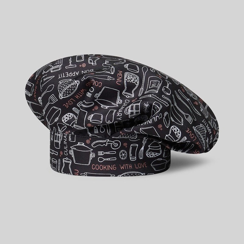 Gorro chef garys estampado 400016