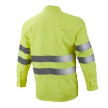 camisa a.v. m/l chintex 1049 en amarillo a.v.