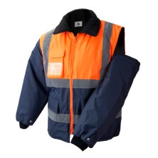 parka a.v. chintex 1096 en marino/naranja a.v.