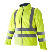 chaqueta softshell a.v. chintex 1410 en amarillo a.v.