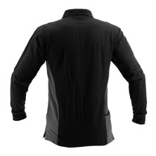 polo m/l chintex allen 1702 en negro/gris