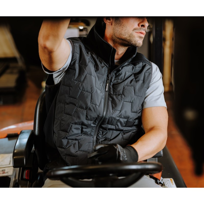 Chaleco reebok workwear acolchado rb002